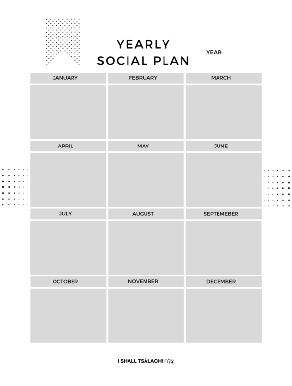 I SHALL TSÂLACH! Prophetic Planner - Image 10