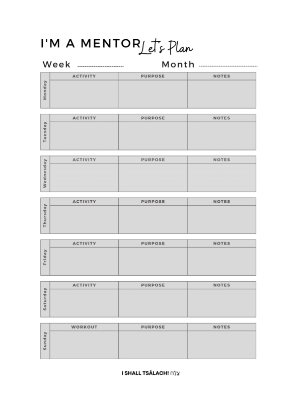 I SHALL TSÂLACH! Prophetic Planner - Image 11