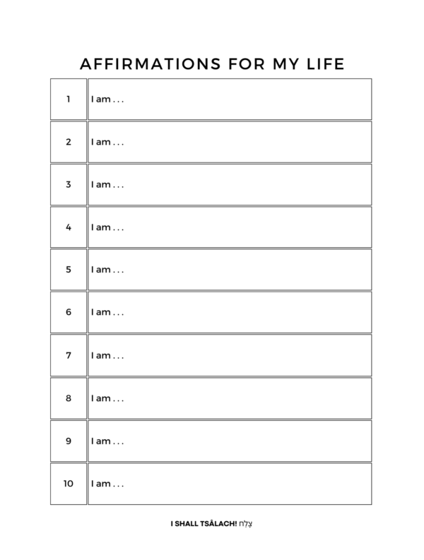 I SHALL TSÂLACH! Prophetic Planner - Image 13
