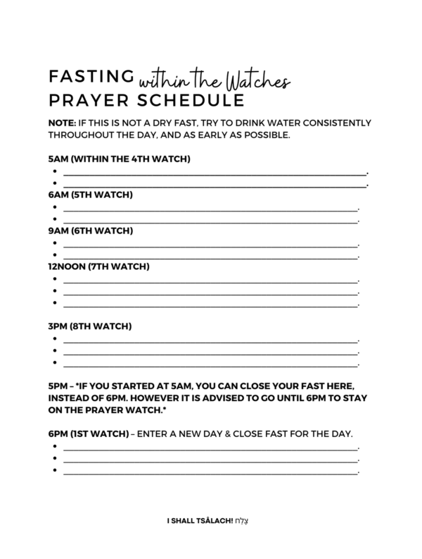 I SHALL TSÂLACH! Prophetic Planner - Image 15