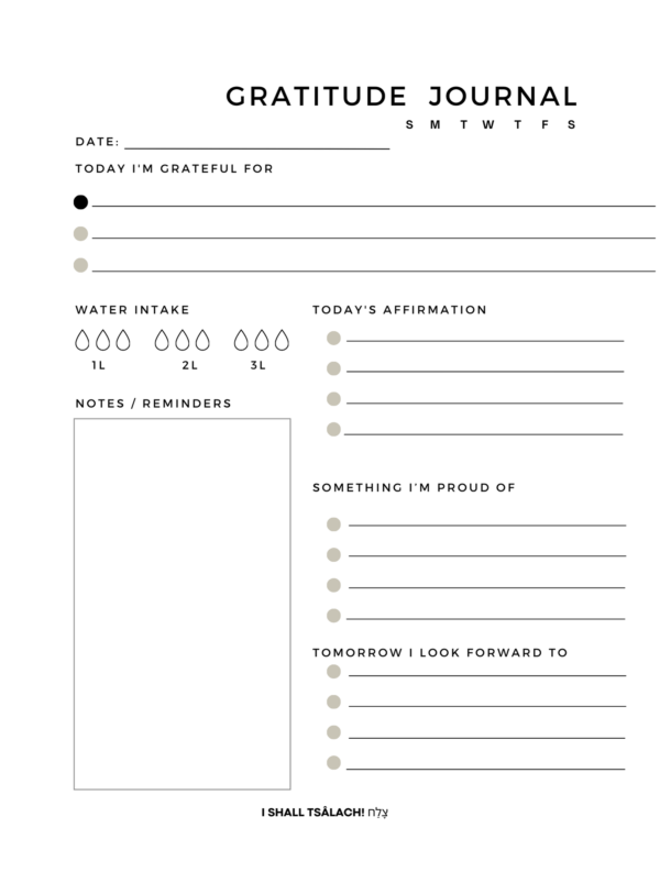 I SHALL TSÂLACH! Prophetic Planner - Image 16